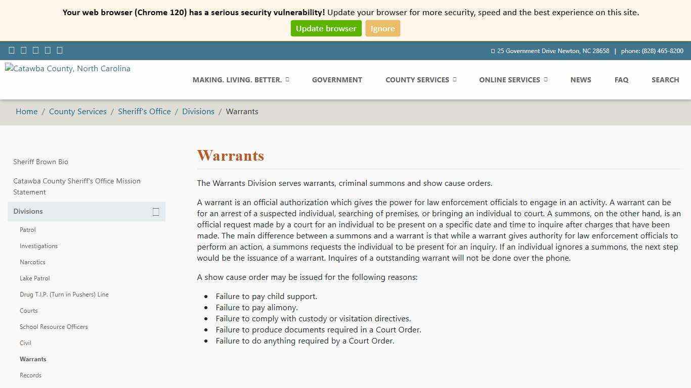 Catawba County, North Carolina