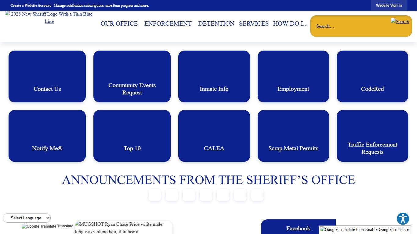 York County Sheriffs, SC | Official Website
